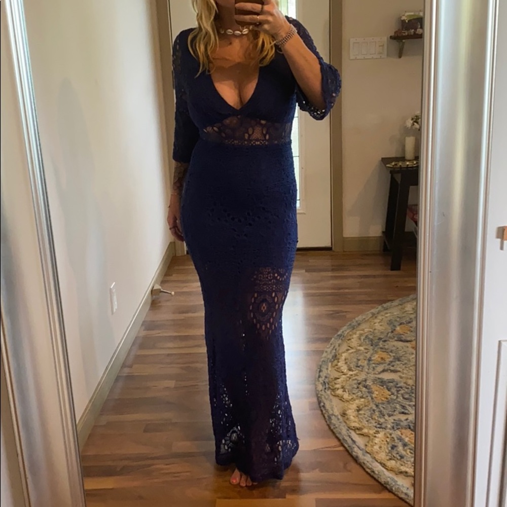 Nightcap Blue gown